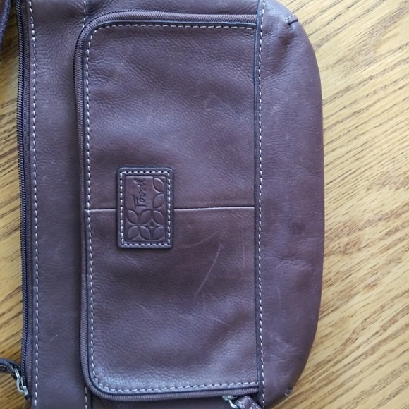 Fossil Leather Crossbody Bag - Picture 6 of 6